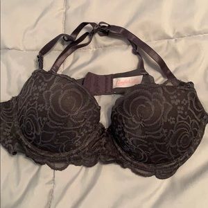 Candies Gray lace bra